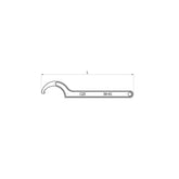 Hook Spanner  SC20~ SC42 - Makotools Industrial Supply Tools for Metal Cutting